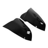 Side Mirror upper cover (Side Mirror cover) Glossy Black Horn Model Left 51167386567 &  Right 51167386568 Compatible With BMW X1 F48 2016-2022 TAG-SMC-67